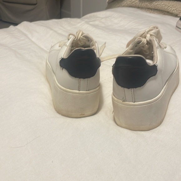 White Steve Madden Sneakers - Picture 2 of 3